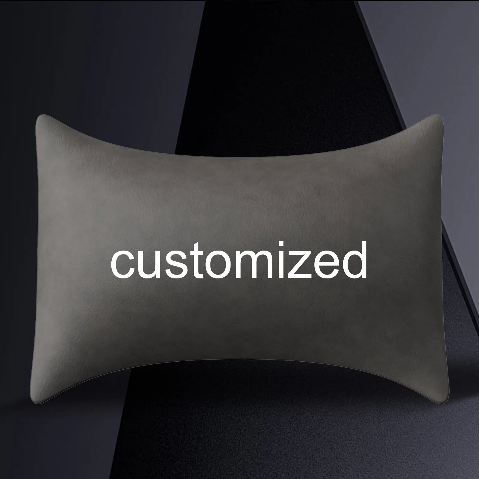 GTRacing Customize Headrest Upgrade Options: Word Art