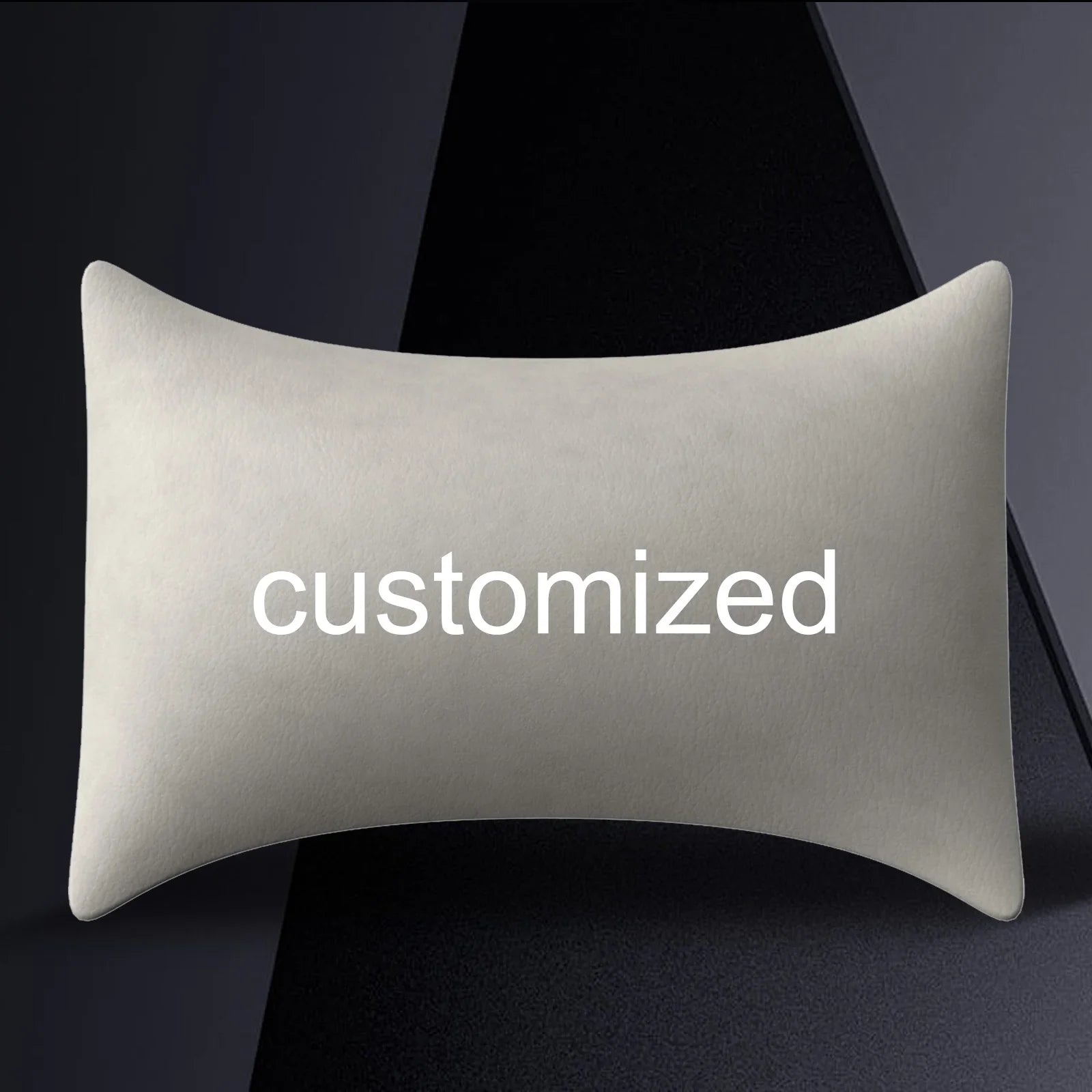 GTRacing Customize Headrest Upgrade Options: Word Art