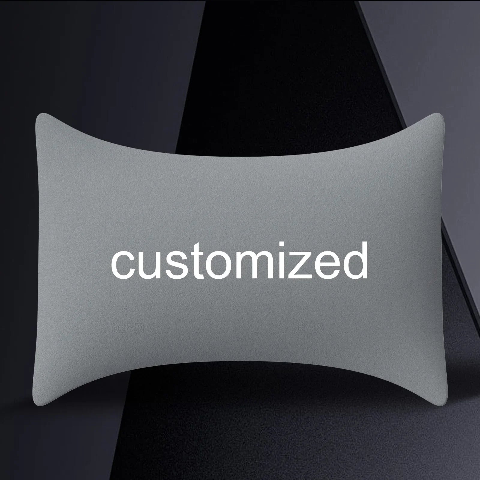 GTRacing Customize Headrest Upgrade Options: Word Art