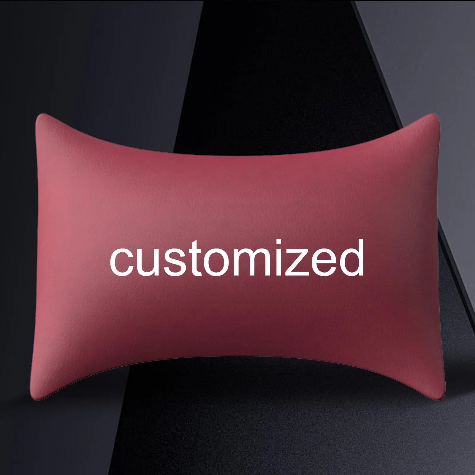 GTRacing Customize Headrest Upgrade Options: Word Art