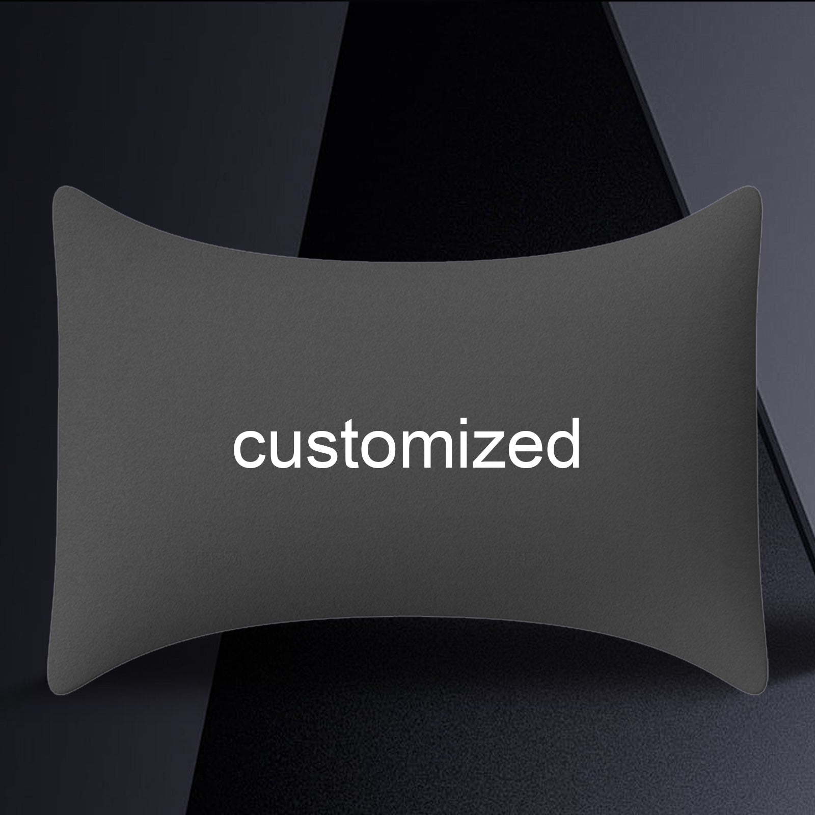 GTRacing Customize Headrest Upgrade Options: Word Art