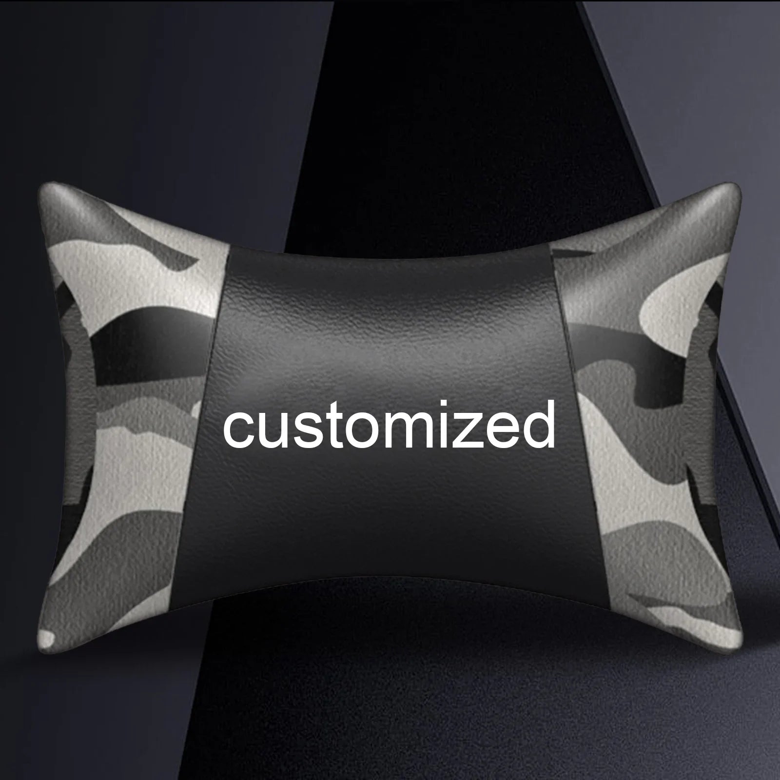 GTRacing Customize Headrest Upgrade Options: Word Art