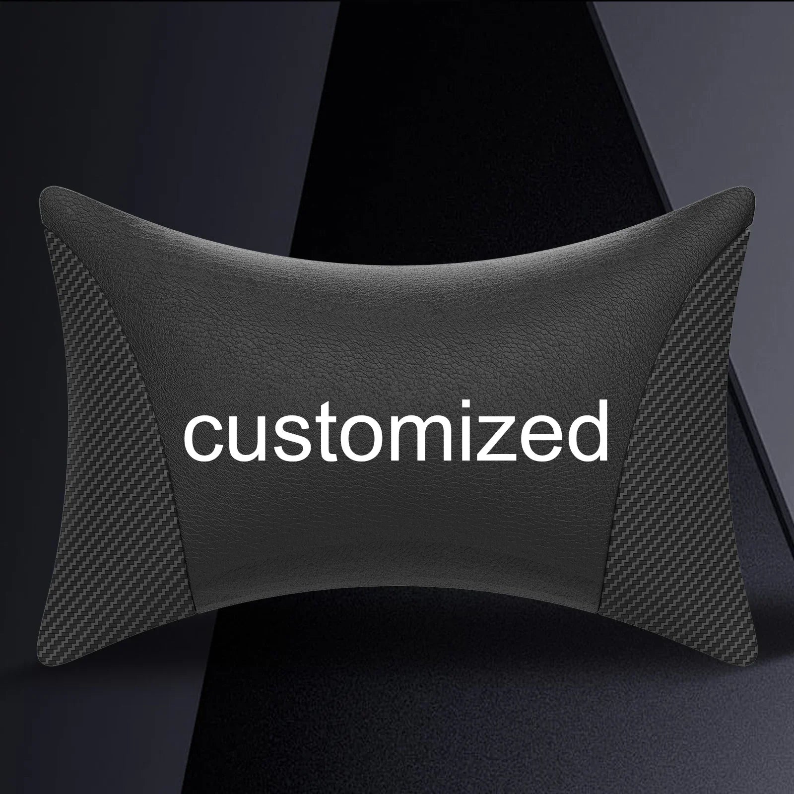 GTRacing Customize Headrest Upgrade Options: Word Art
