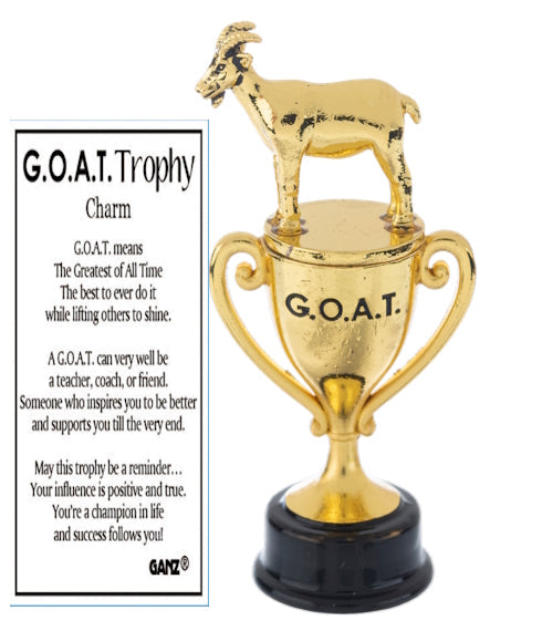 G.O.A.T. Trophy Charm
