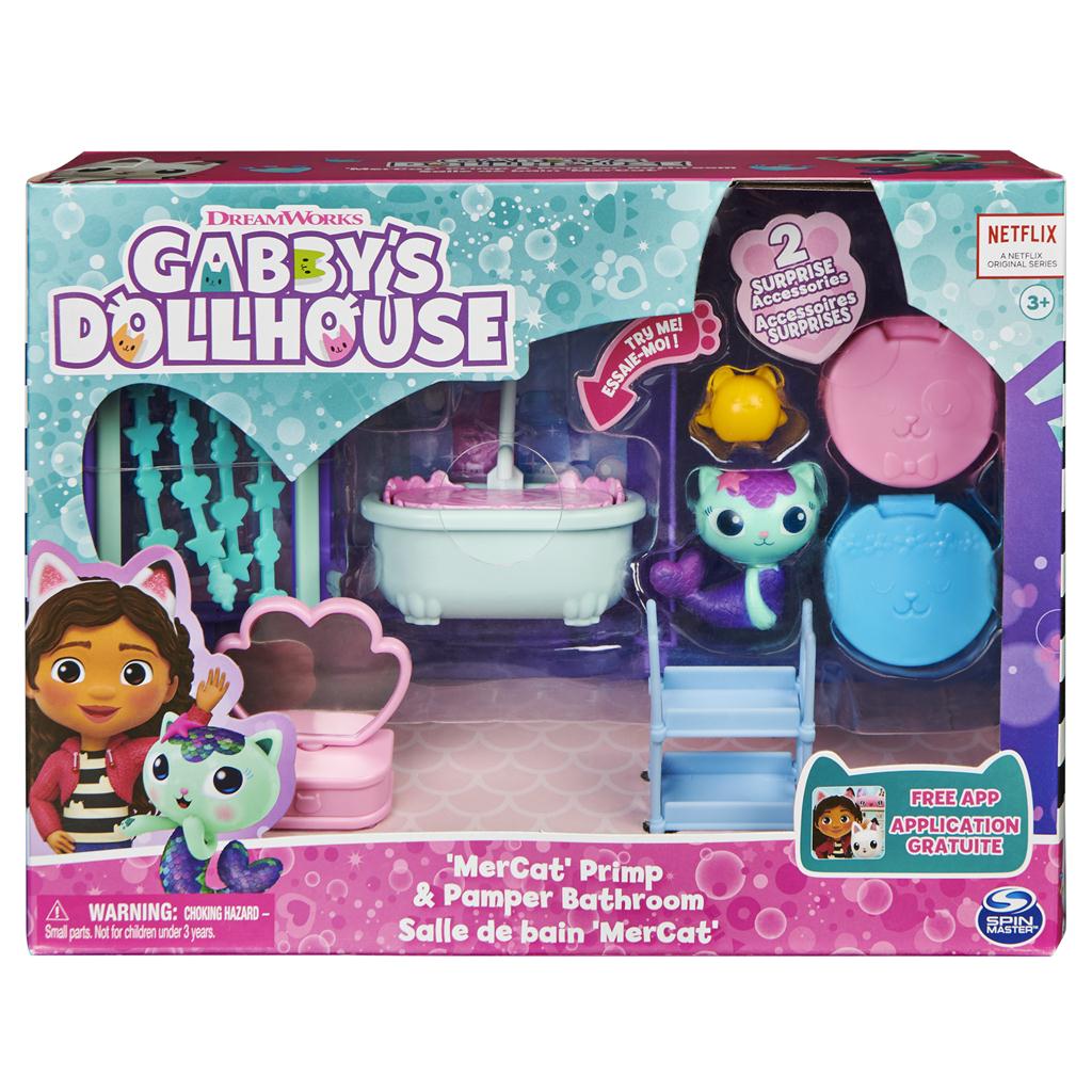 Gabby's Dollhouse MerCat's Primp and Pamper Bathroom Pack
