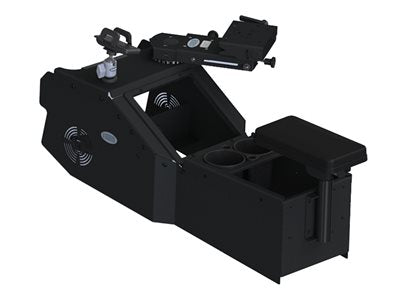 Gamber-Johnson - Mounting kit (console box, magnetic phone holder, cup holder, arm rest, Mongoose 9 locking slide arm with short 7170-0884-04
