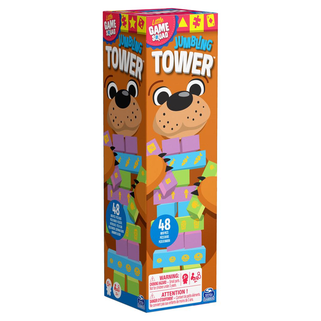 Game Squad Wood Jumbling Tower Game