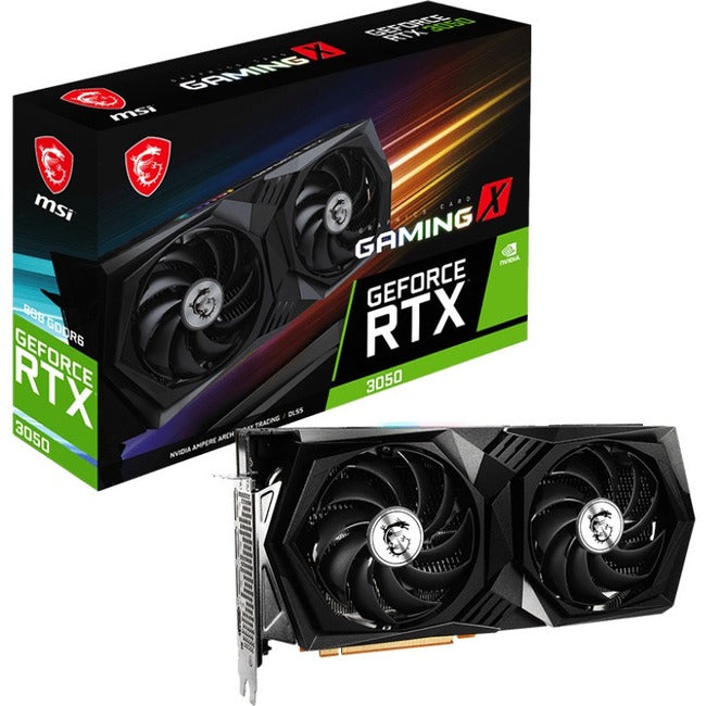 Gaming Graphics Card - GeForce RTX 3050 GAMING X 8G TWIN FROZR | MSI G3050GX8