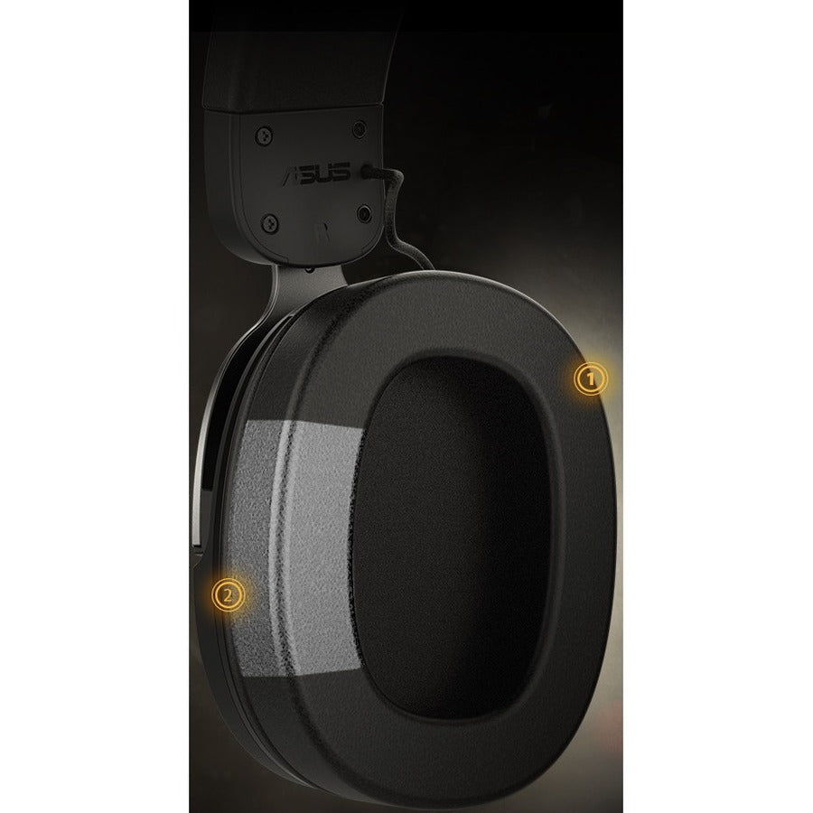 Gaming Headset Wired - ASUS TUF GAMING H3 Professional Audio | ASUS USA TUF GAMING H3 GUN METAL