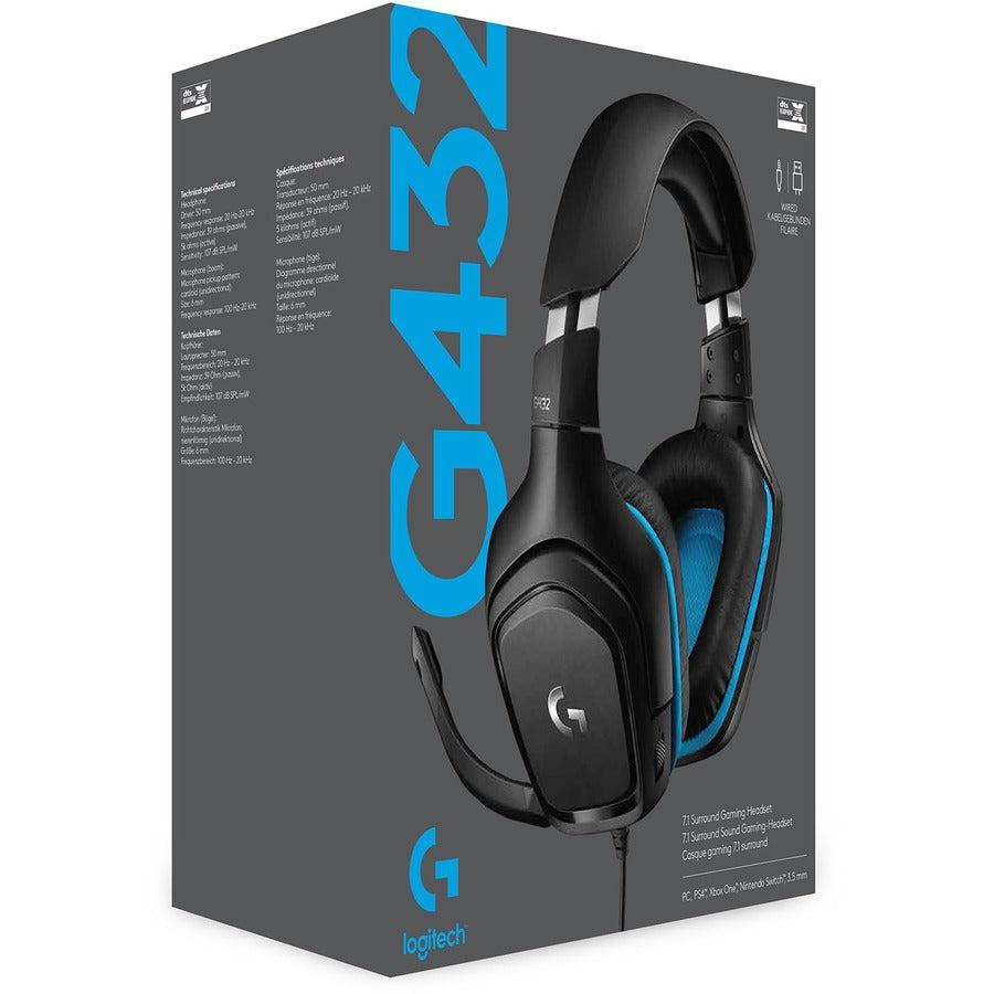 Gaming Headset with Surround Sound - 7.1 Audio Gaming Experience | Logitech 981-000769