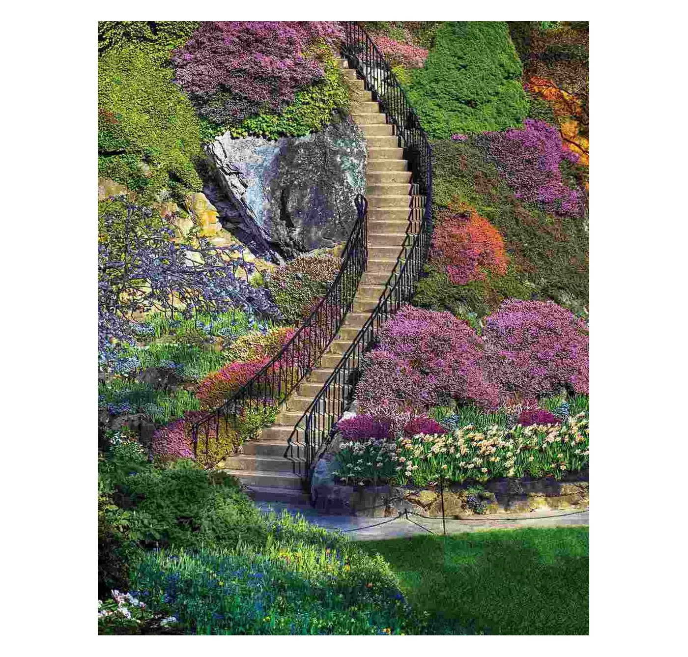 Garden Stairway - 500 Piece Puzzle