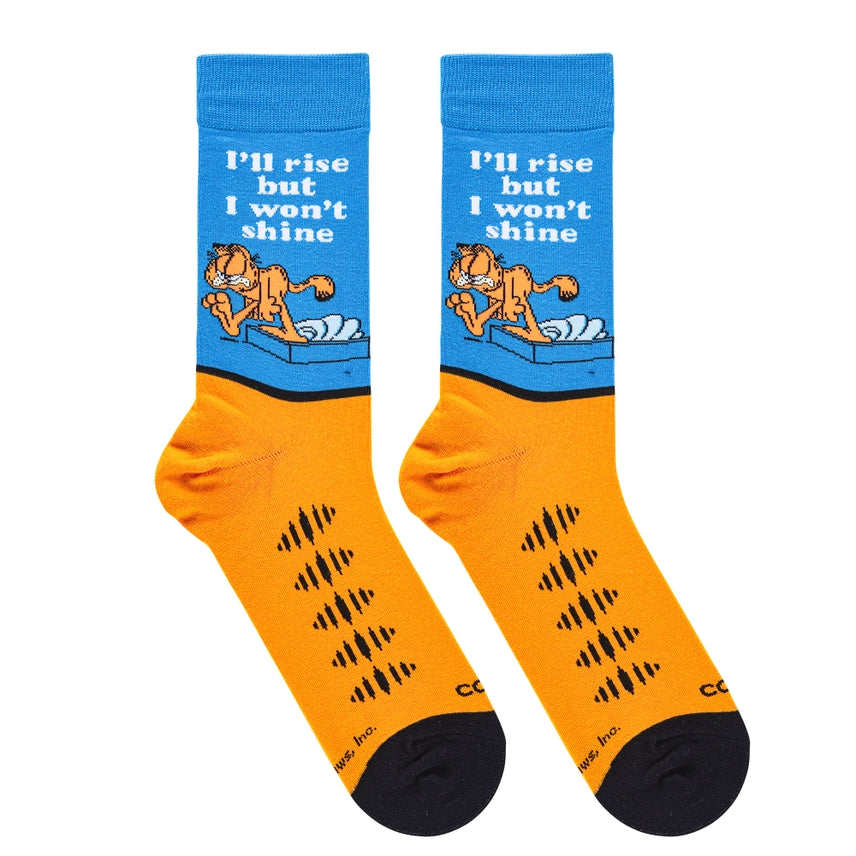 Garfield Rise And Shine Crew Socks
