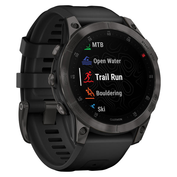 Garmin 010-02582-10 epix (Gen 2) Sapphire Edition Smartwatch with 47-mm Band