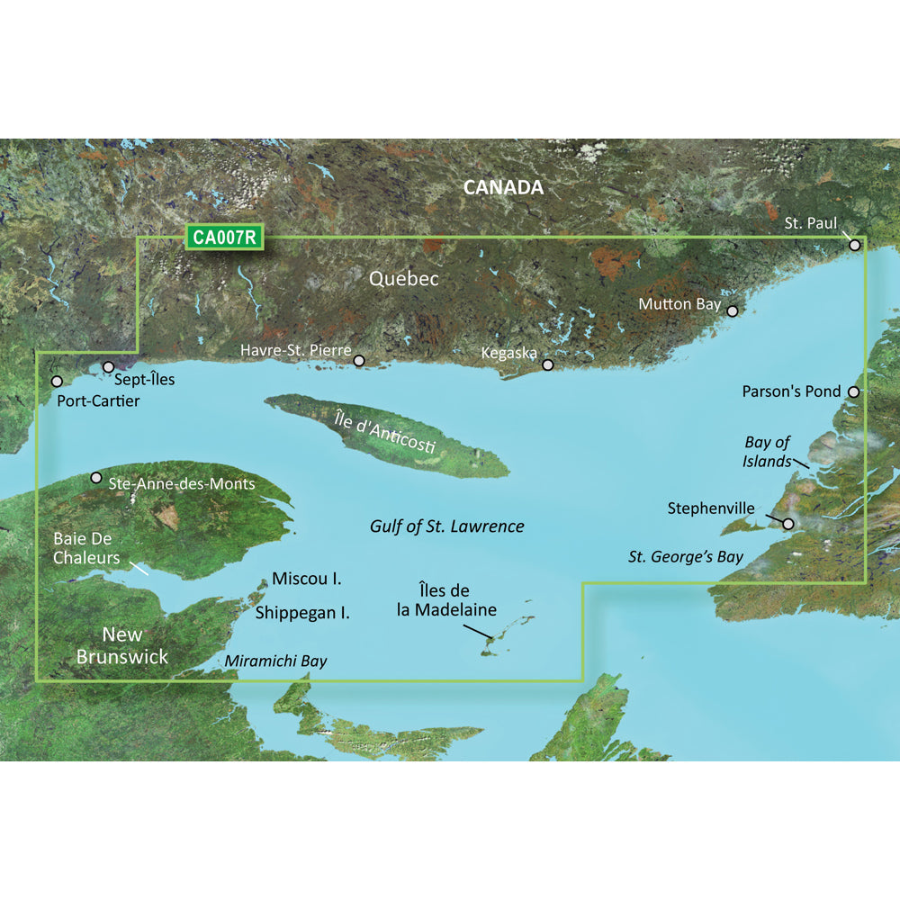 Garmin BlueChart&reg; g3 Vision&reg; HD - VCA007R - Les Mechins - St. George&#39;s Bay -