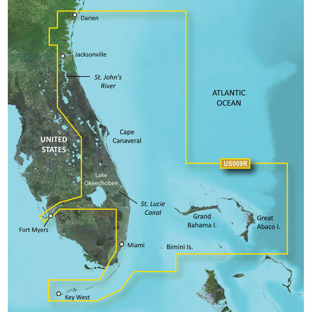 Garmin BlueChart&reg; g3 Vision&reg; HD - VUS009R - Jacksonville - Key West -