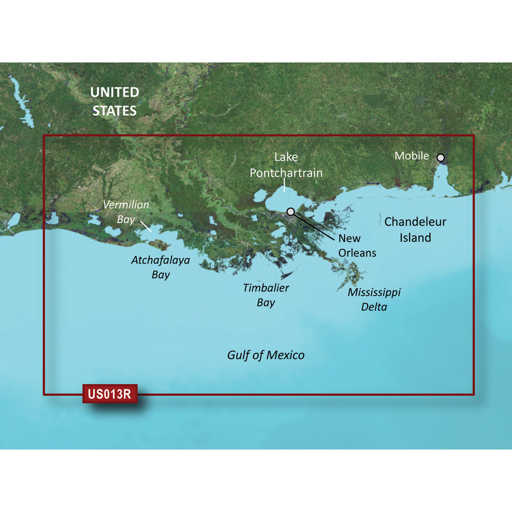 Garmin BlueChart&reg; g3 Vision&reg; HD - VUS013R - Mobile - Lake Charles -