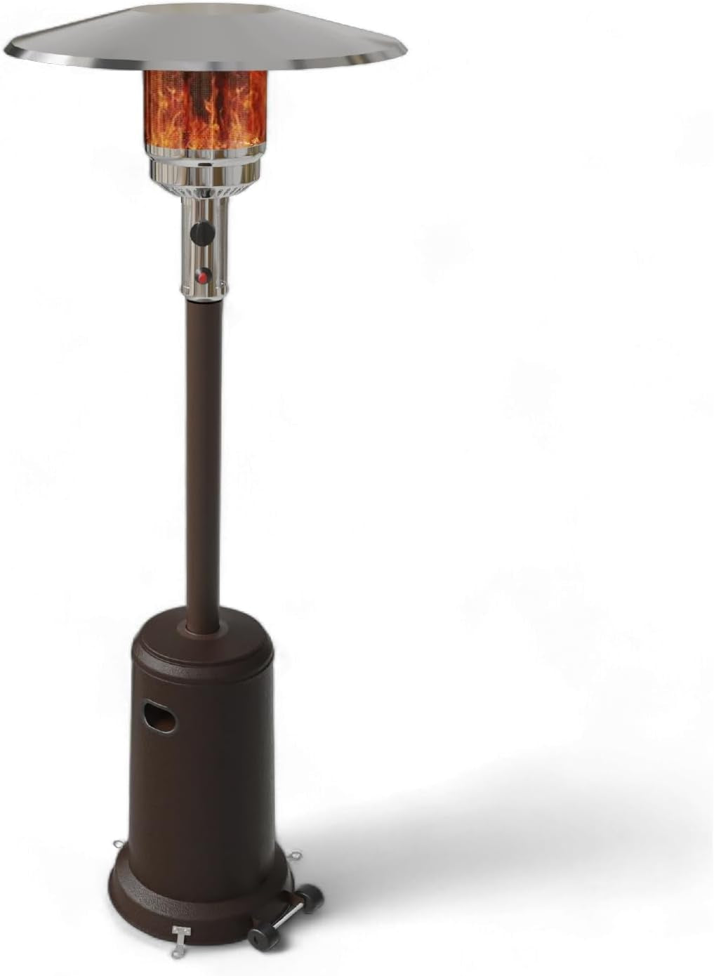 GasOne PH8000 50000 BTU Propane Patio Heater With Wheels
