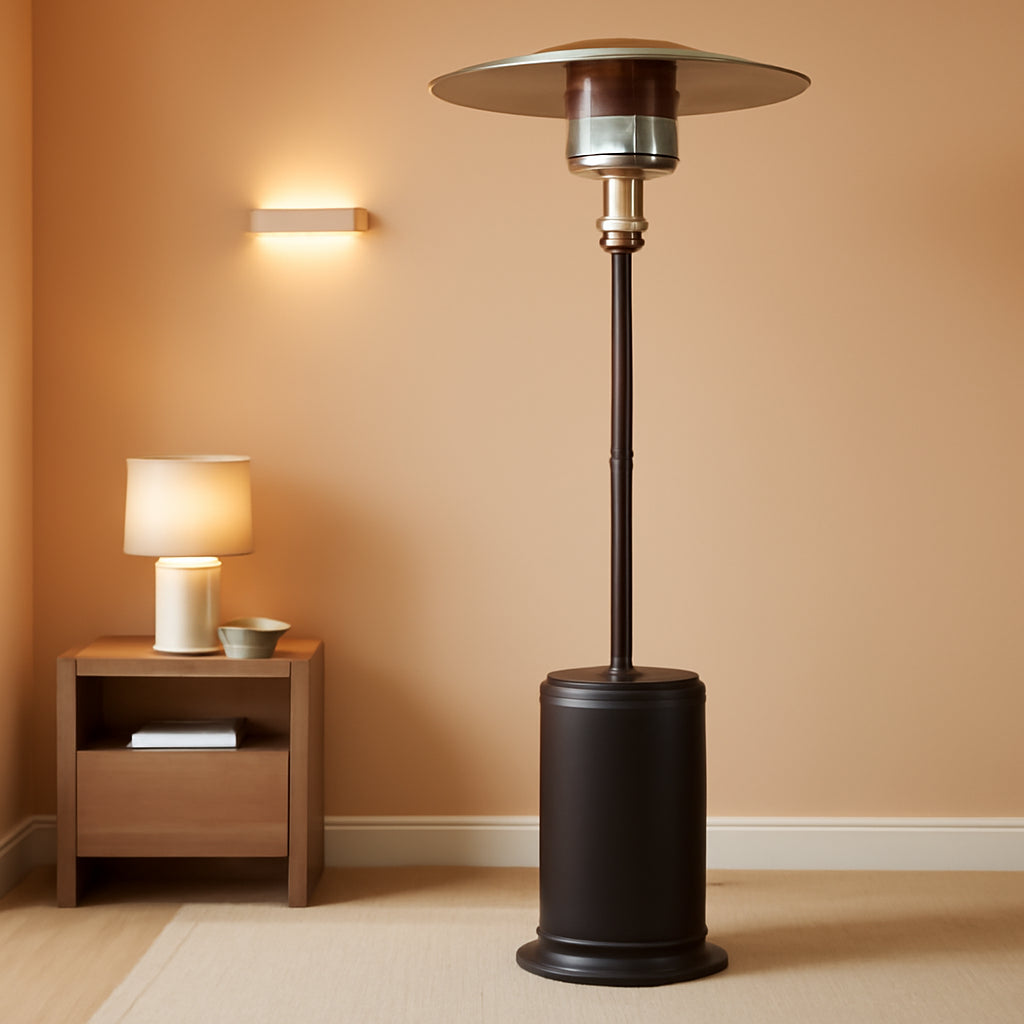 GasOne PH8000 50000 BTU Propane Patio Heater With Wheels