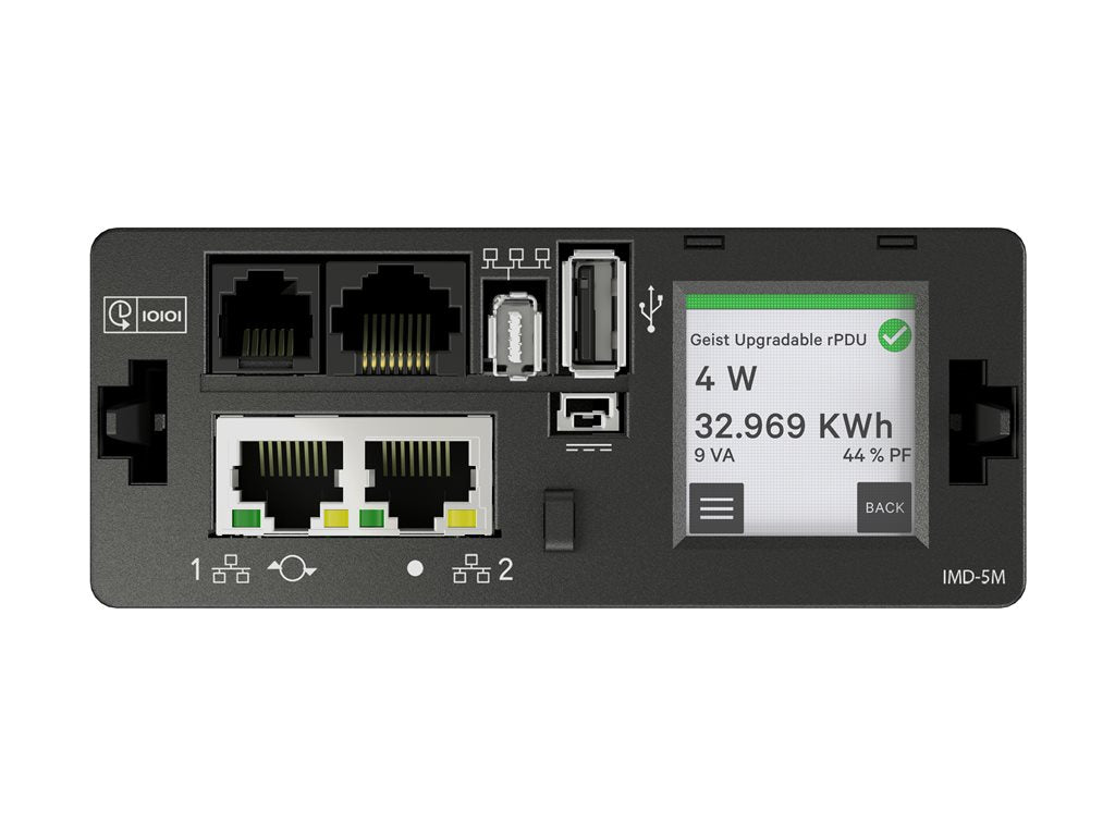 Geist Rack Transfer Switch Monitored Unit Level - Power distribution unit (rack-mountable) - AC 120 V - 1.4 kW - Ethernet 10/100/1000, VA4N11A0