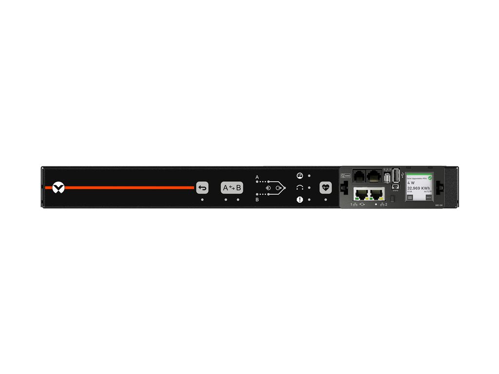 Geist Rack Transfer Switch Monitored Unit Level - Power distribution unit (rack-mountable) - AC 120 V - 1.4 kW - Ethernet 10/100/1000, VA4N11A0