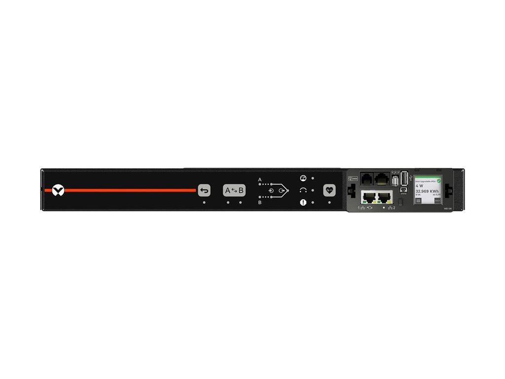 Geist Rack Transfer Switch Outlet Level Monitoring AUU5M1R5-06CF17-2C20C20A900-D - Power distribution unit (rack-mountable) - VA7U21A0