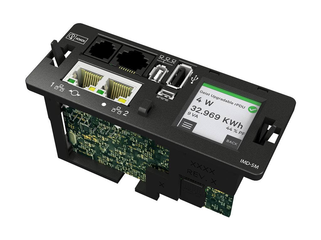 Geist Rack Transfer Switch Unit Level Monitoring AU05M1R0-12CF17-2C20C20A900-D - Power distribution unit (rack-mountable) - AC VA4U21A0