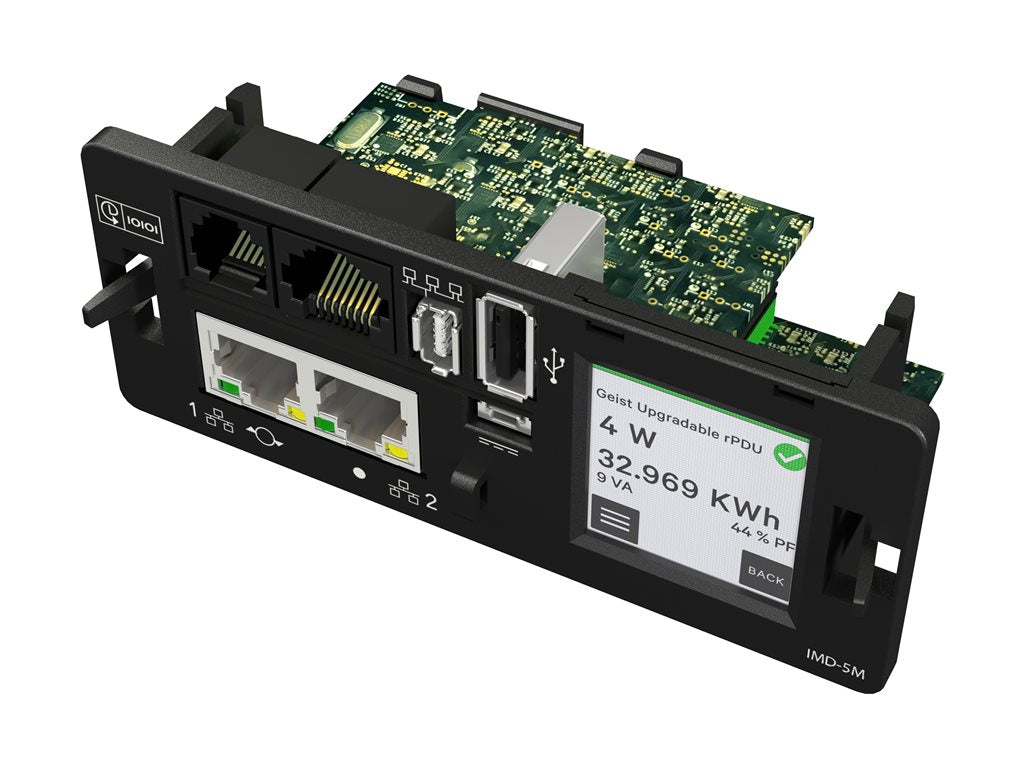 Geist Rack Transfer Switch Unit Level Monitoring AU05M1R0-12CF17-2C20C20A900-D - Power distribution unit (rack-mountable) - AC VA4U21A0