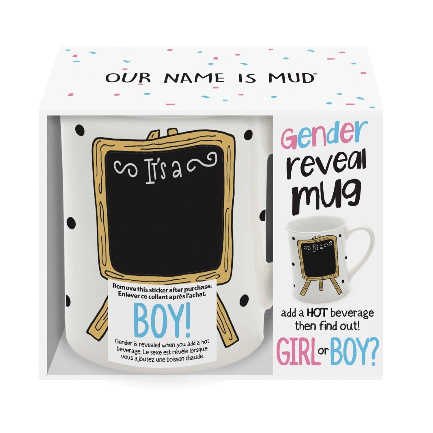 Gender Reveal Heat Mug - It's a Boy