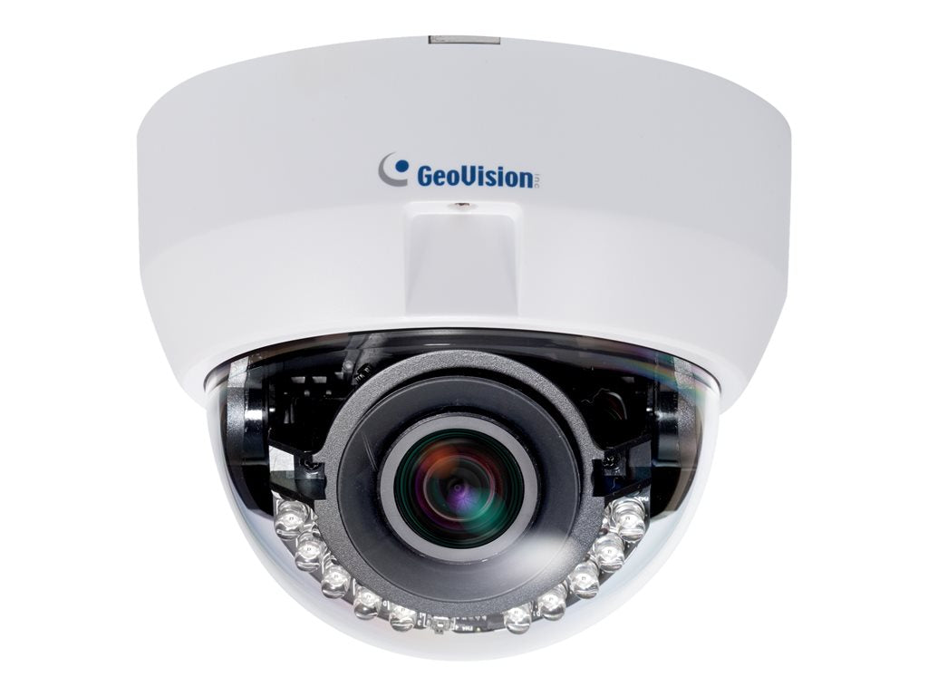 GeoVision GV-FD8700-FR - Network surveillance camera - dome - color (Day&Night) - 8 MP - 3840 x 2160 - f14 mount -