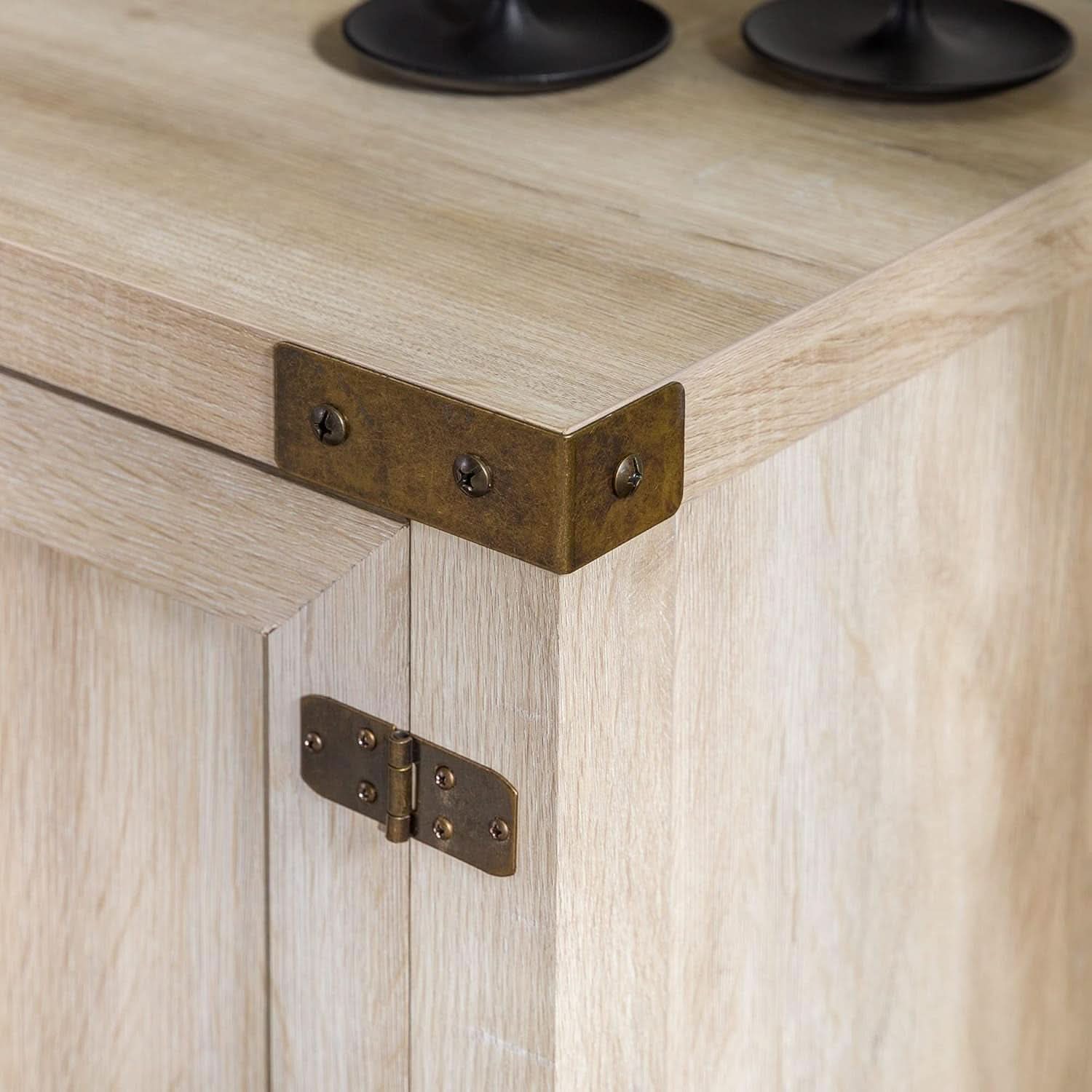 Georgetown Modern Farmhouse 70-Inch TV Stand White Oak