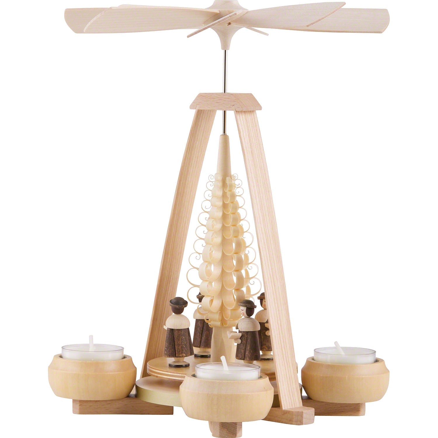 German Candle Pyramid - Carolers