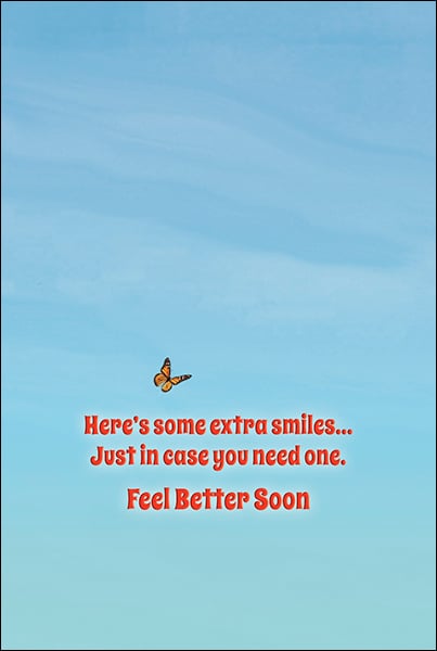 Get Well Card - Get Well Selfie