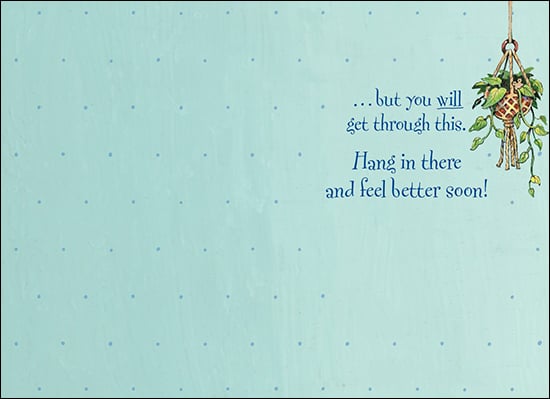 Get Well Card - Hard to Imagine