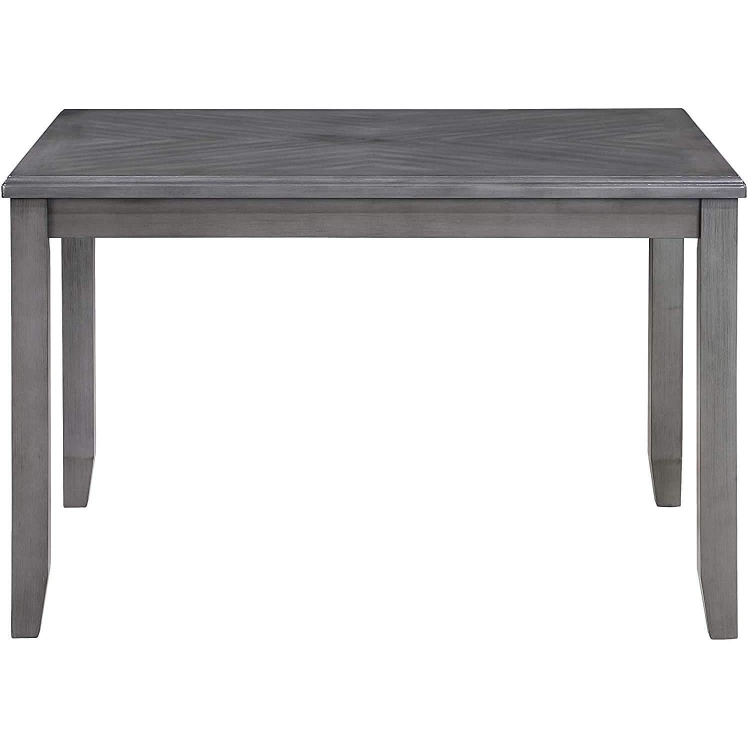 Gia Gray Counter Height 5 Piece Dining Set Cushioned Chairs