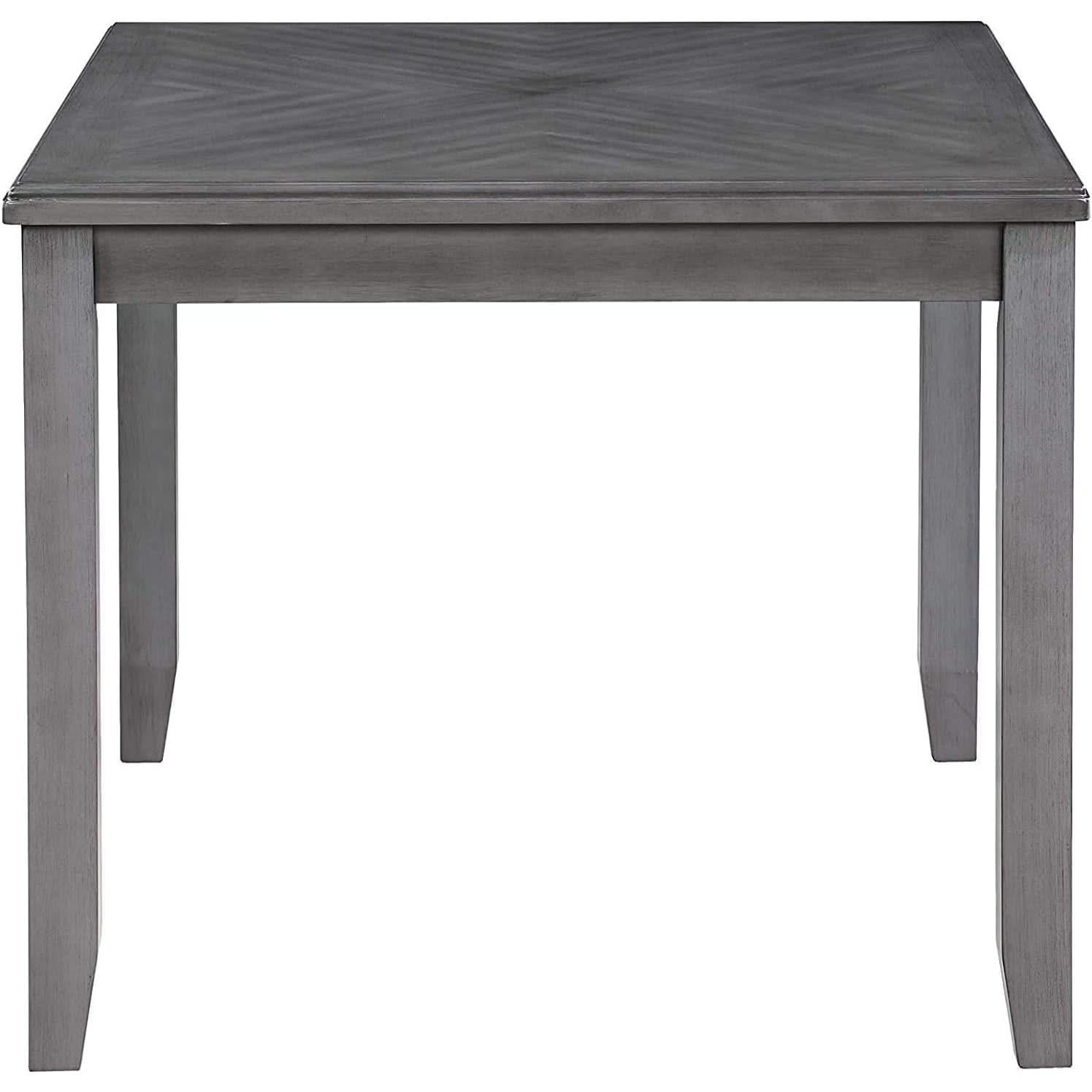Gia Gray Counter Height 5 Piece Dining Set Cushioned Chairs