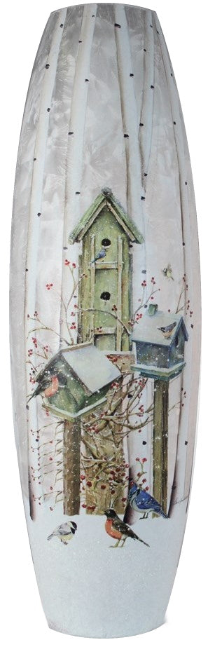 Giant Lit Jar - Birdhouses - Style A 7X7X23.5
