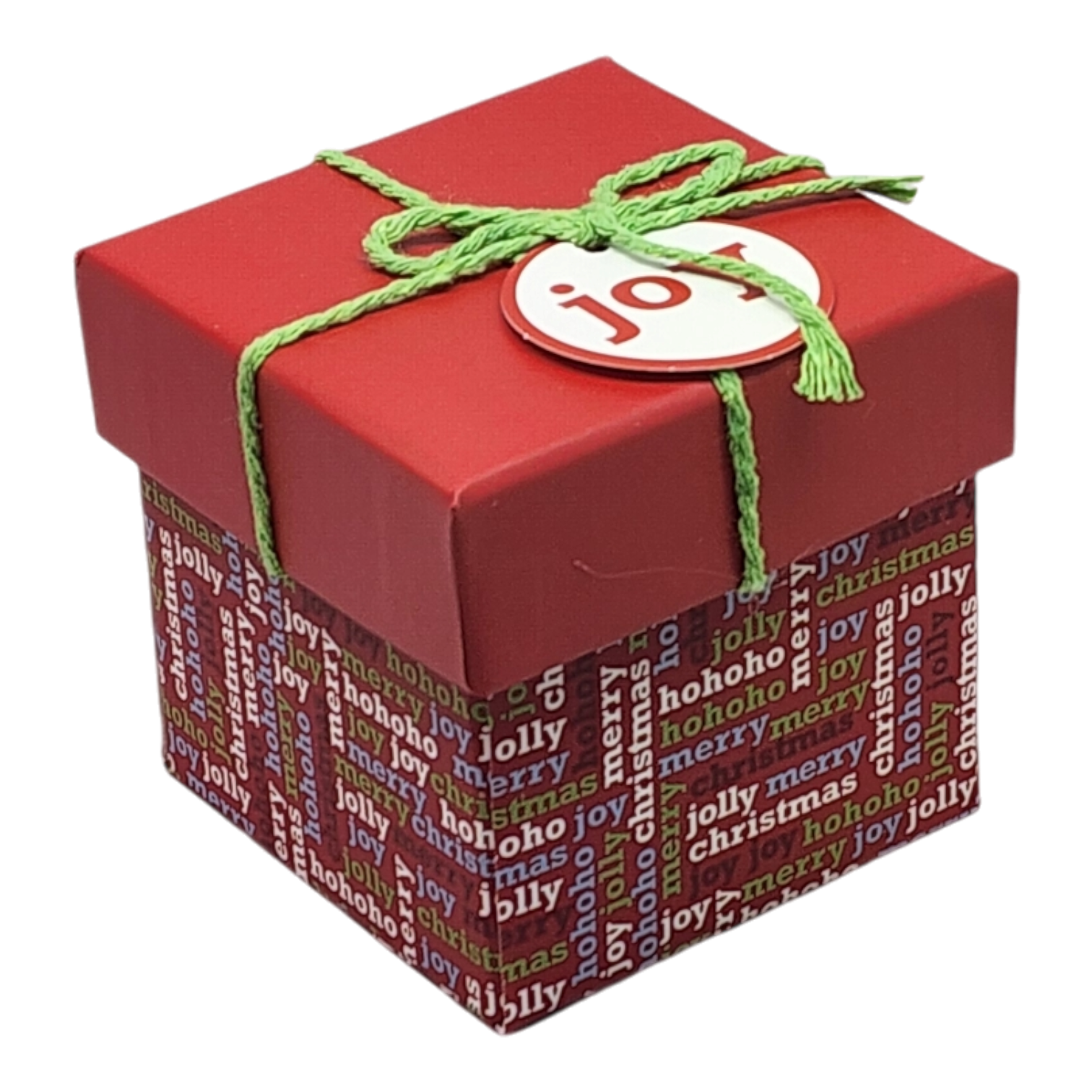 Gift Box Cube for Gift Cards - 3" x 3" - Text Expressions