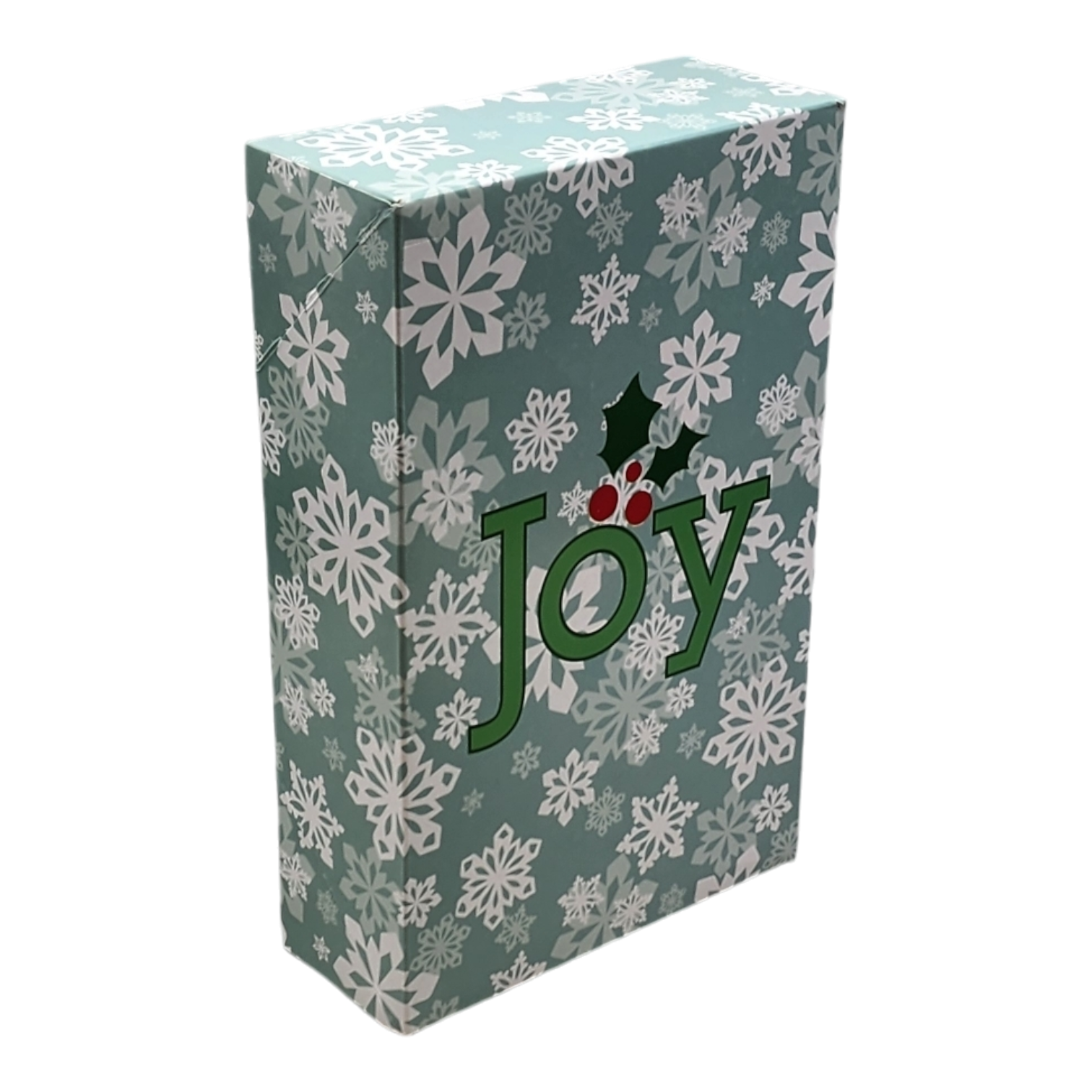 Giftware Gift Box - set of 2 - Snowflakes on Sage