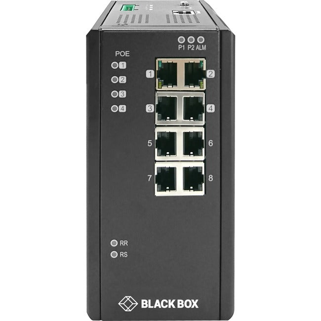 Gigabit Ethernet (1000-Mbps) Extreme Temperature Managed Poe+ Switch - (4) 10/10
