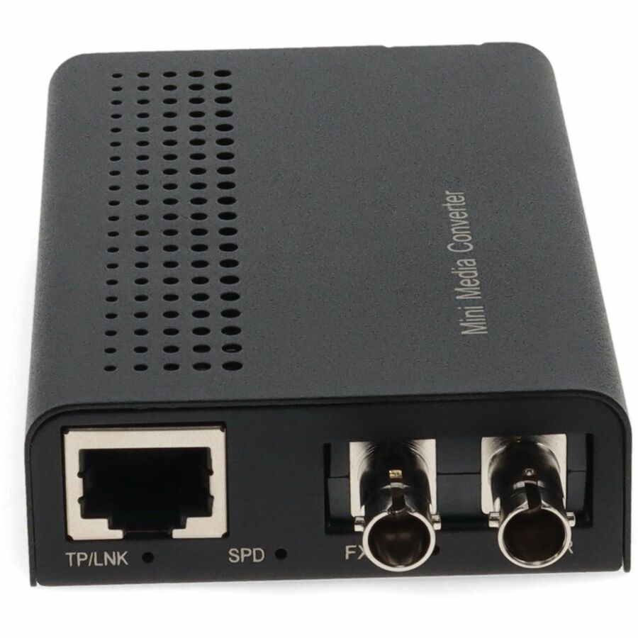 Gigabit Media Converter 1000Base-SX - Multi-Mode Fiber ST Connector | TecISoft ADD-GMCMN-SX-ST