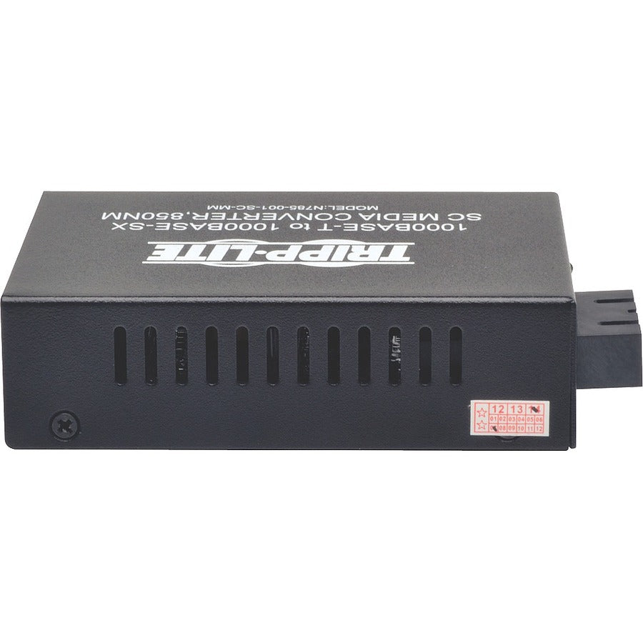 Gigabit Media Converter - Professional 10/100/1000 Mbps SC Multimode Fiber | Tripp Lite by Eaton N785-001-SC-MM
