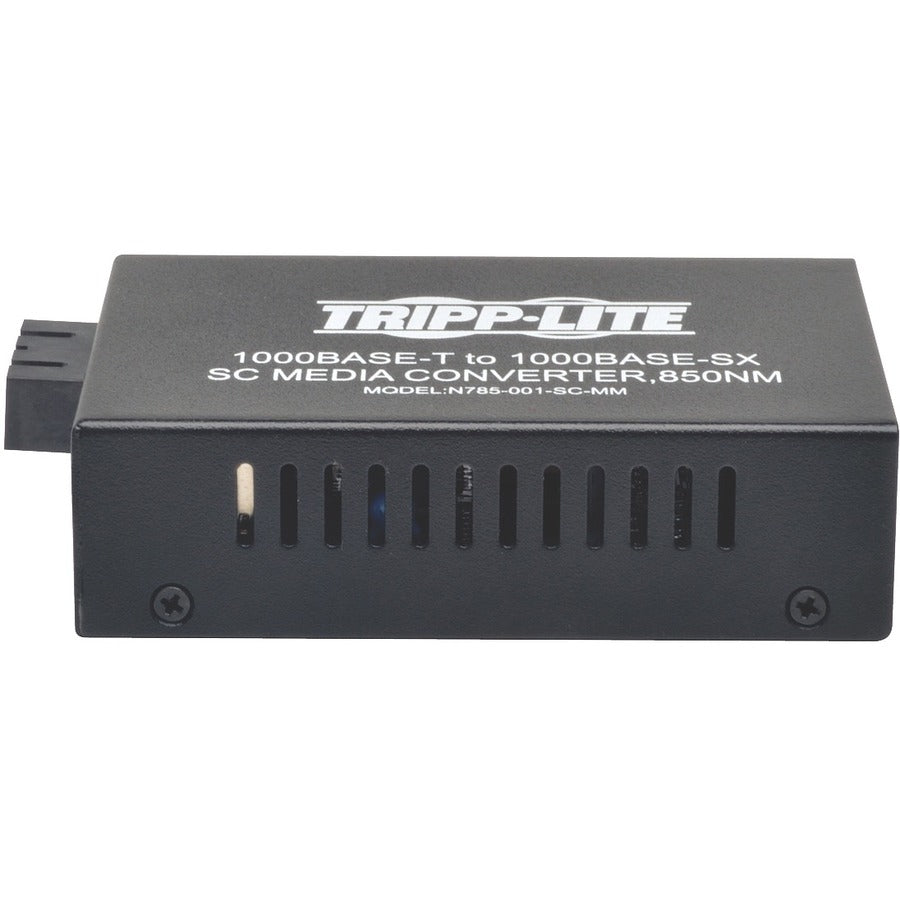Gigabit Media Converter - Professional 10/100/1000 Mbps SC Multimode Fiber | Tripp Lite by Eaton N785-001-SC-MM