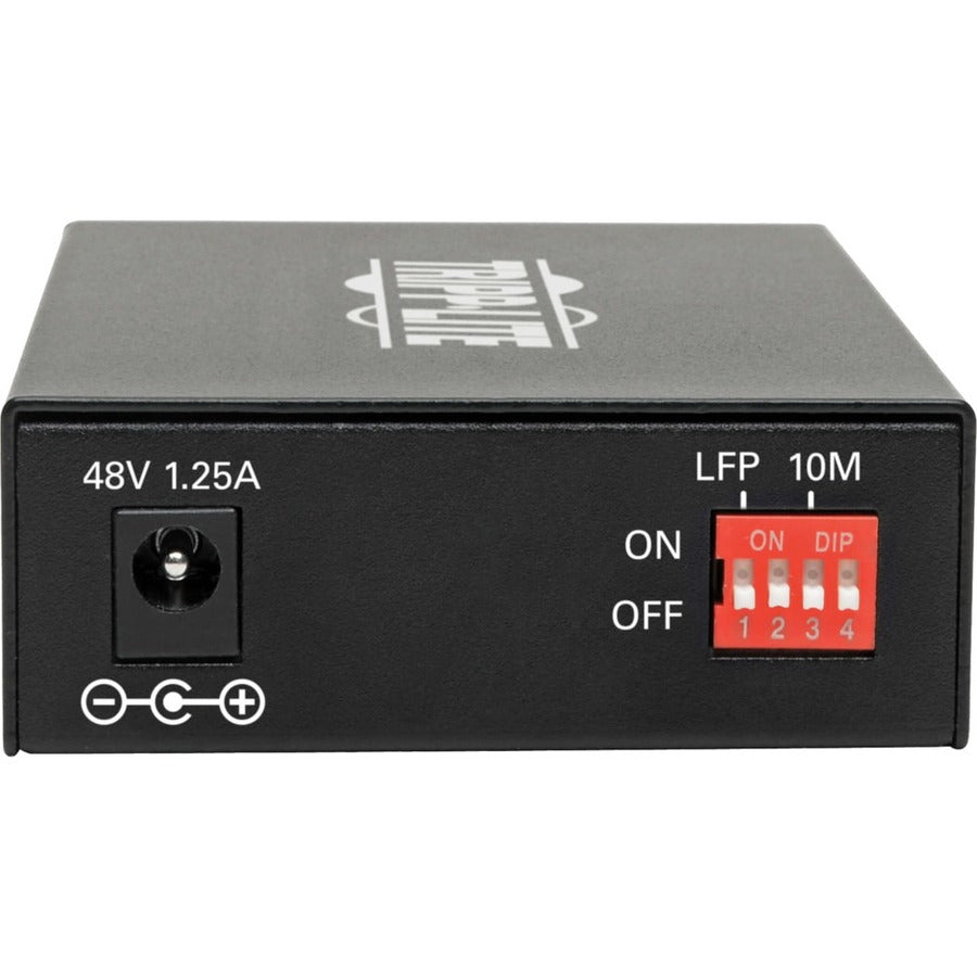 Gigabit Multimode Fiber Ethernet Media Converter - PoE+ Network Switch Fiber Optic | Tripp Lite N785-INT-PSCMM2