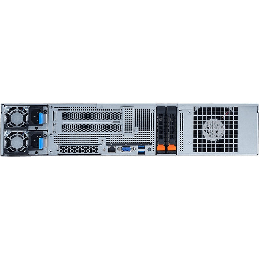 Gigabyte G242-Z11 Barebone System - 2U Rack-mountable - Socket SP3 - 1 x Processor Support