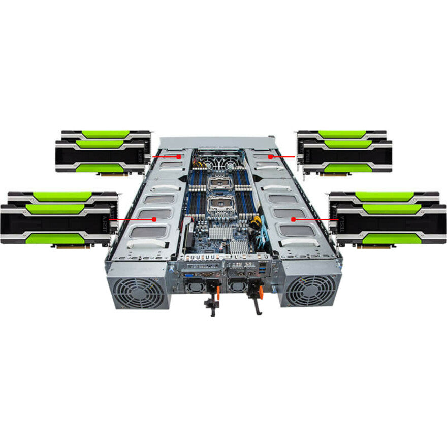 Gigabyte G291-280 Barebone System - 2U Rack-mountable - Socket P LGA-3647 - 2 x Processor Support