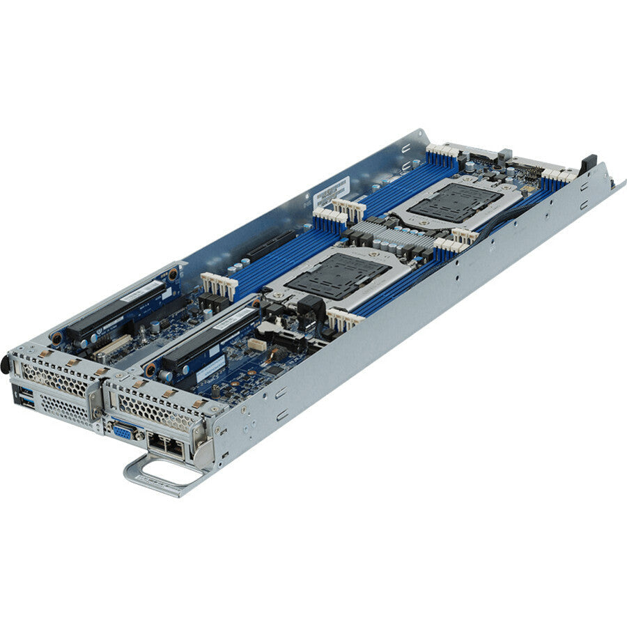 Gigabyte H262-Z63 Barebone System - 2U Rack-mountable - Socket SP3 - 2 x Processor Support
