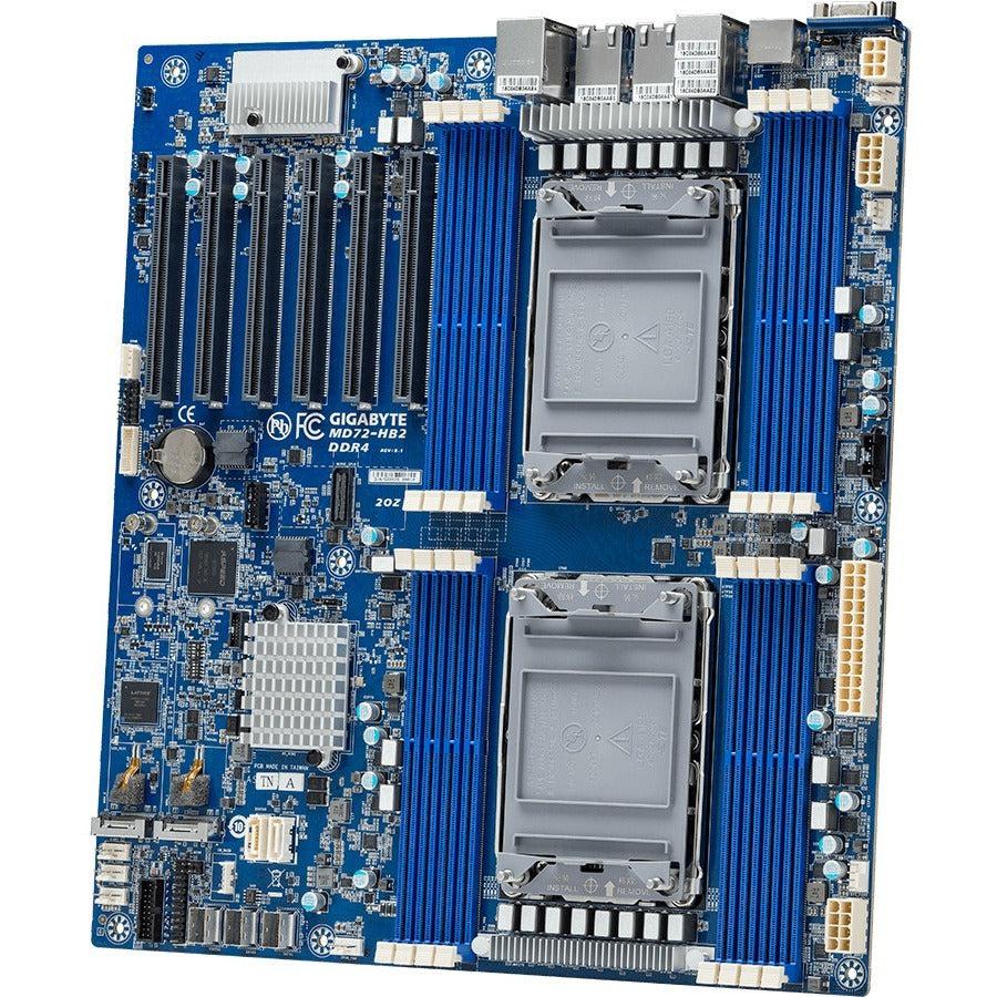 Gigabyte MD72-HB2 Server Motherboard - Intel C621A Chipset - Socket LGA-4189 - Intel Optane Memory Ready - Extended ATX