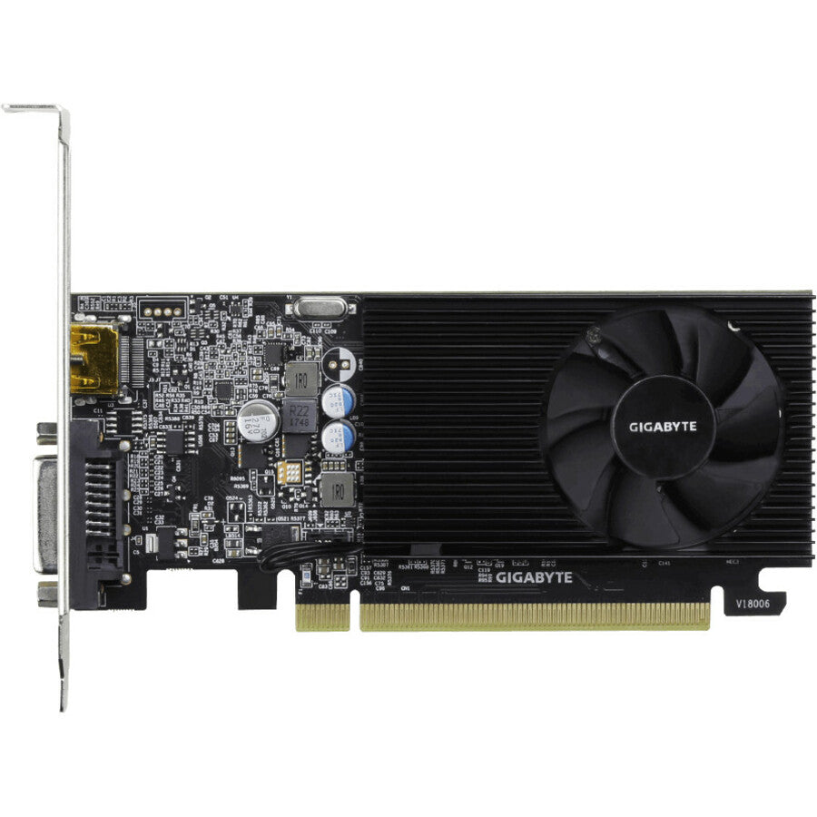 Gigabyte NVIDIA GeForce GT 1030 Graphic Card - 2 GB DDR4 SDRAM - Low-profile GV-N1030D4-2GL
