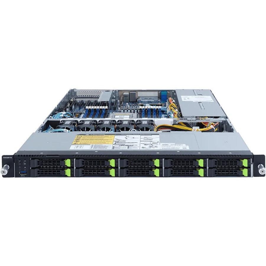 Gigabyte R152-Z33 Barebone System - 1U Rack-mountable - 1 x Processor Support