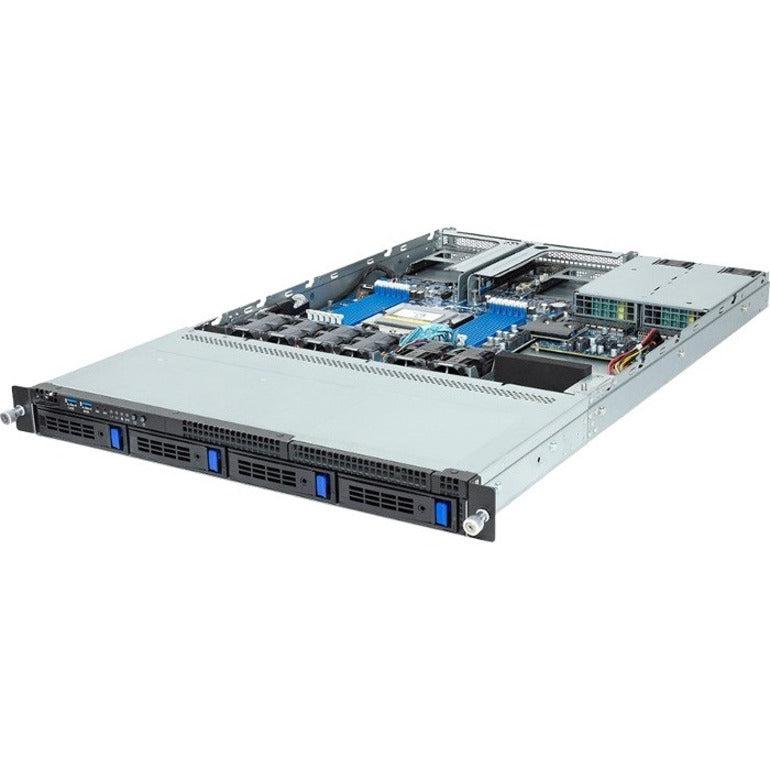 Gigabyte R163-Z30 (rev. AAB2) Barebone System - 1U Rack-mountable - Socket SP5 LGA-6096 - 1 x Processor Support